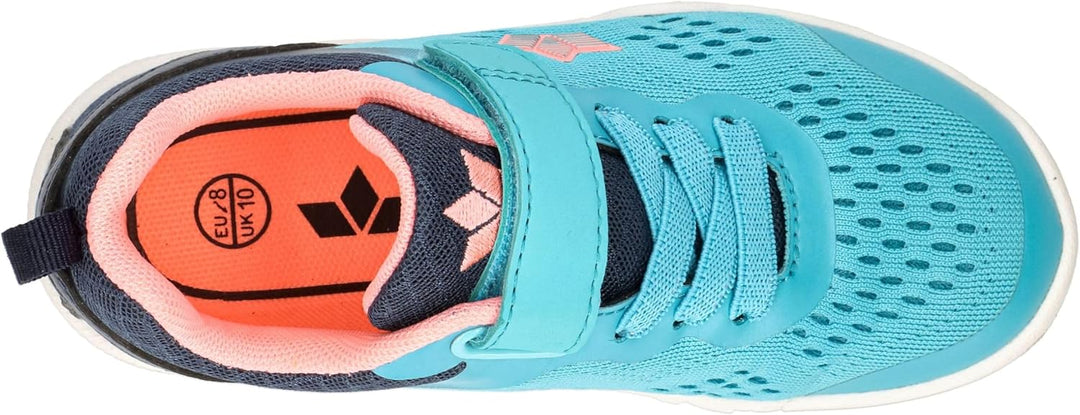 Lico Jungen Key Vs Hallenturnschuh 34 EU Türkis Marine Rosa, 34 EU Türkis Marine Rosa