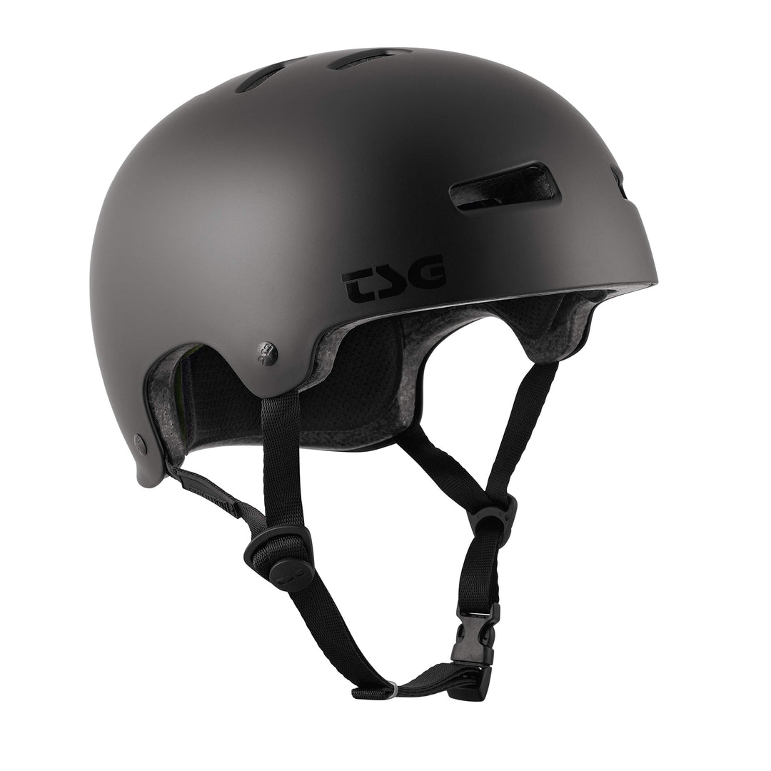 TSG Helm Evolution Solid Color S/M (54-56cm) Schwarz, S/M (54-56cm) Schwarz