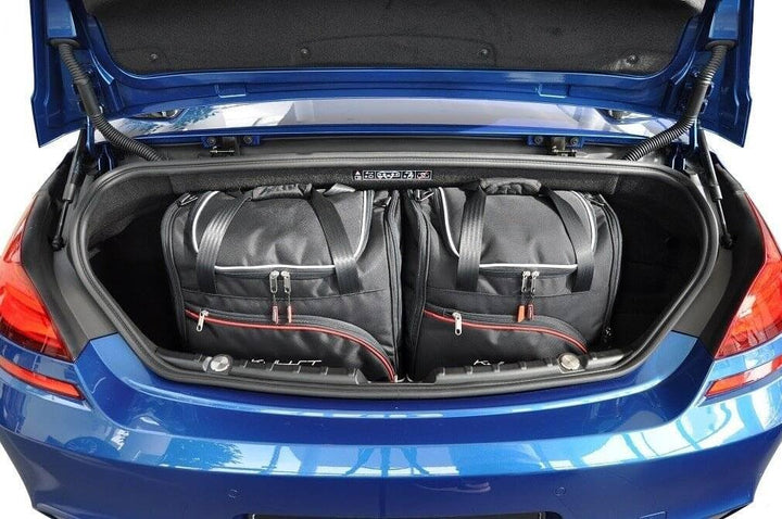KJUST Dedizierte Reisetaschen 4 stk kompatibel mit BMW 6 CABRIO F12 2011-2018
