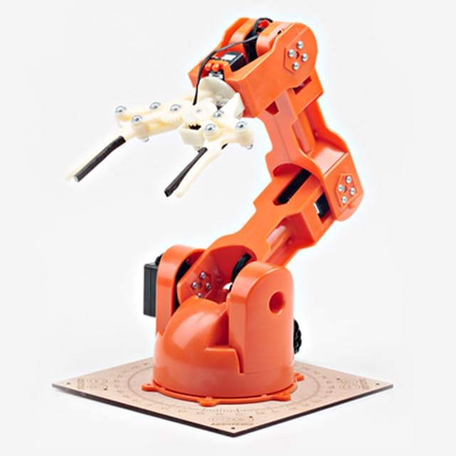 Arduino Tinkerkit Braccio Roboter [T05000] – SpringRC SR431 Dual Output Servo – voll funktionsfähige