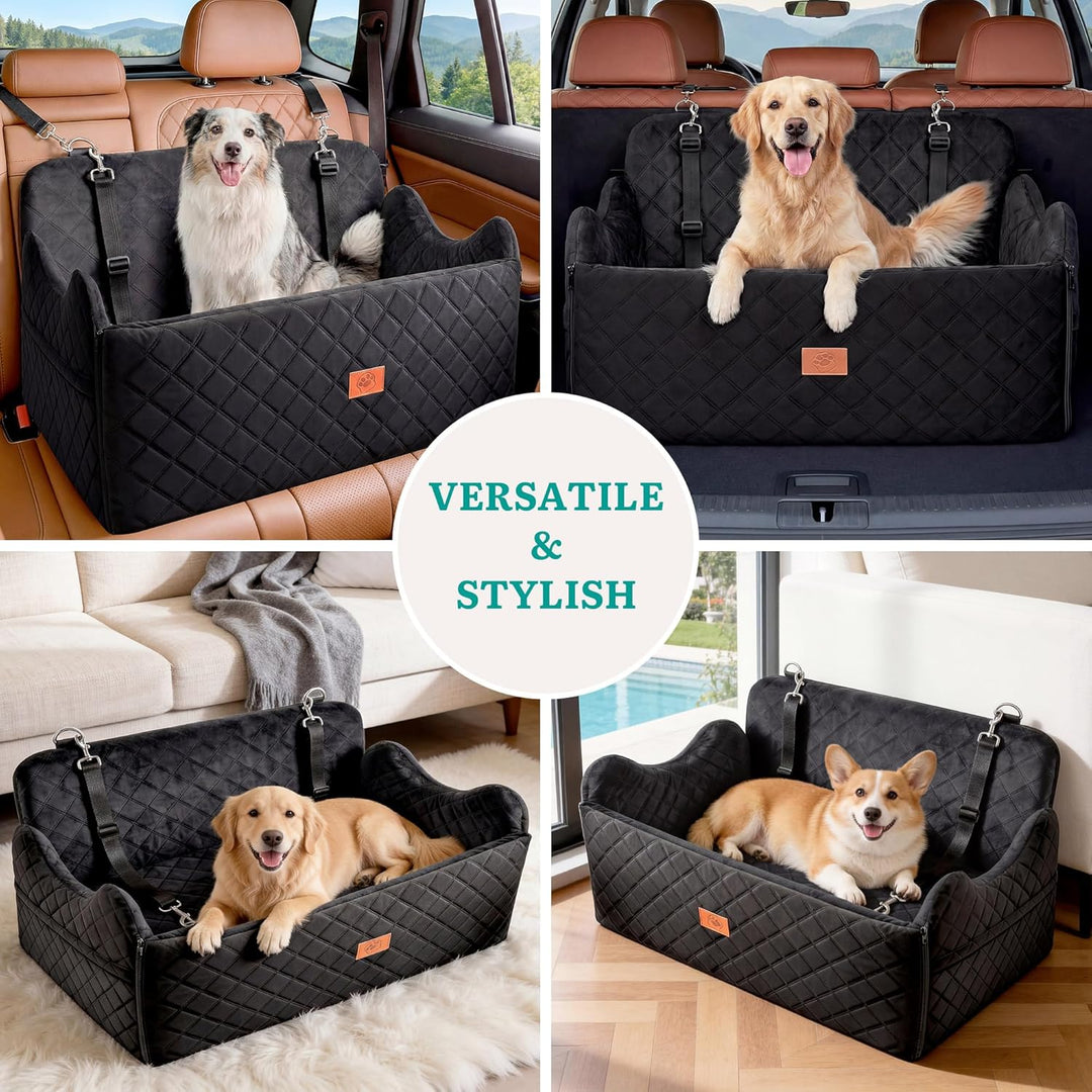 YITAHOME Hundesitz für grosse und mittelgrosse Hunde,Reisebettb Haustiere mit Memory Schaumstoff unt