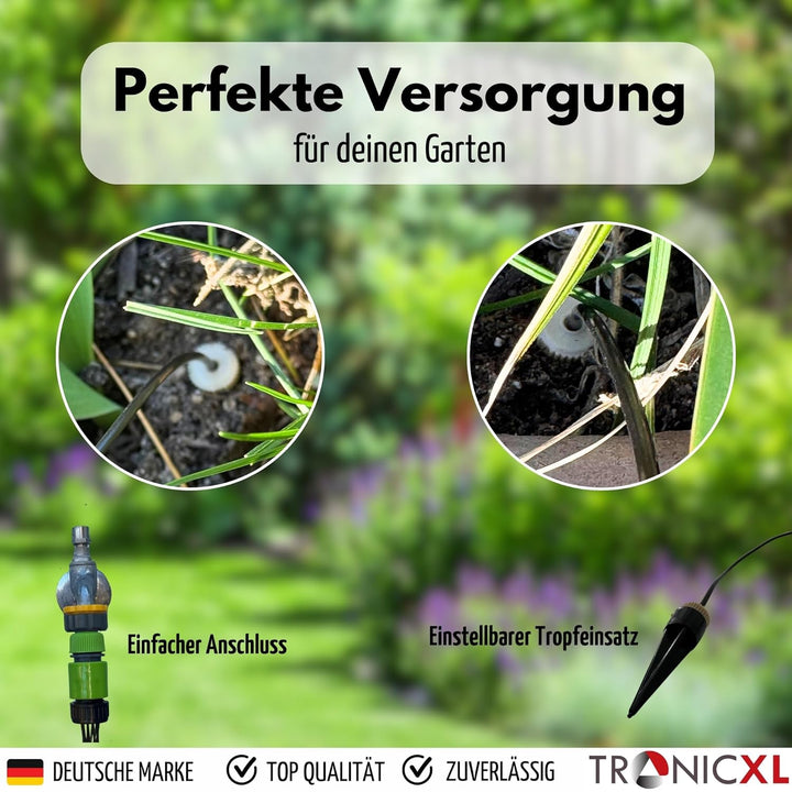Automatisches Tröpfchenbewässerungssystem Bewässerung System Bewässerungssystem für Gartenschlauch