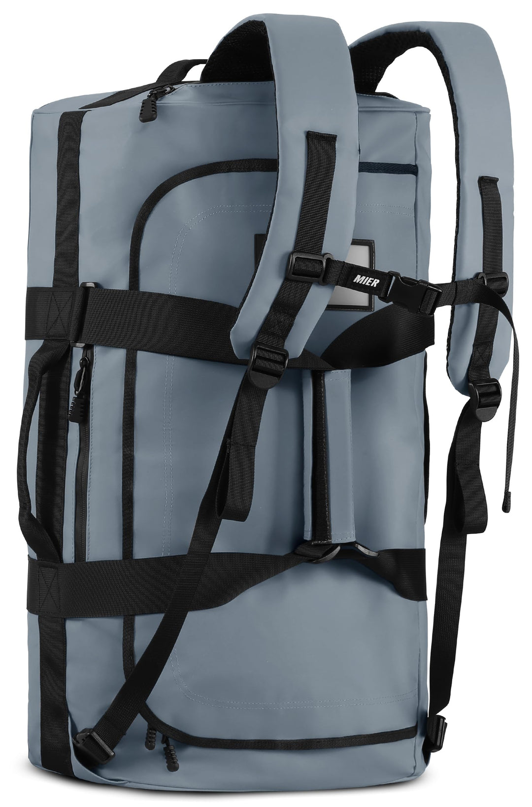MIER Sporttasche Herren Wasserresistente Reisetasche 40L gross Heavy Duty Convertible Sportrucksack