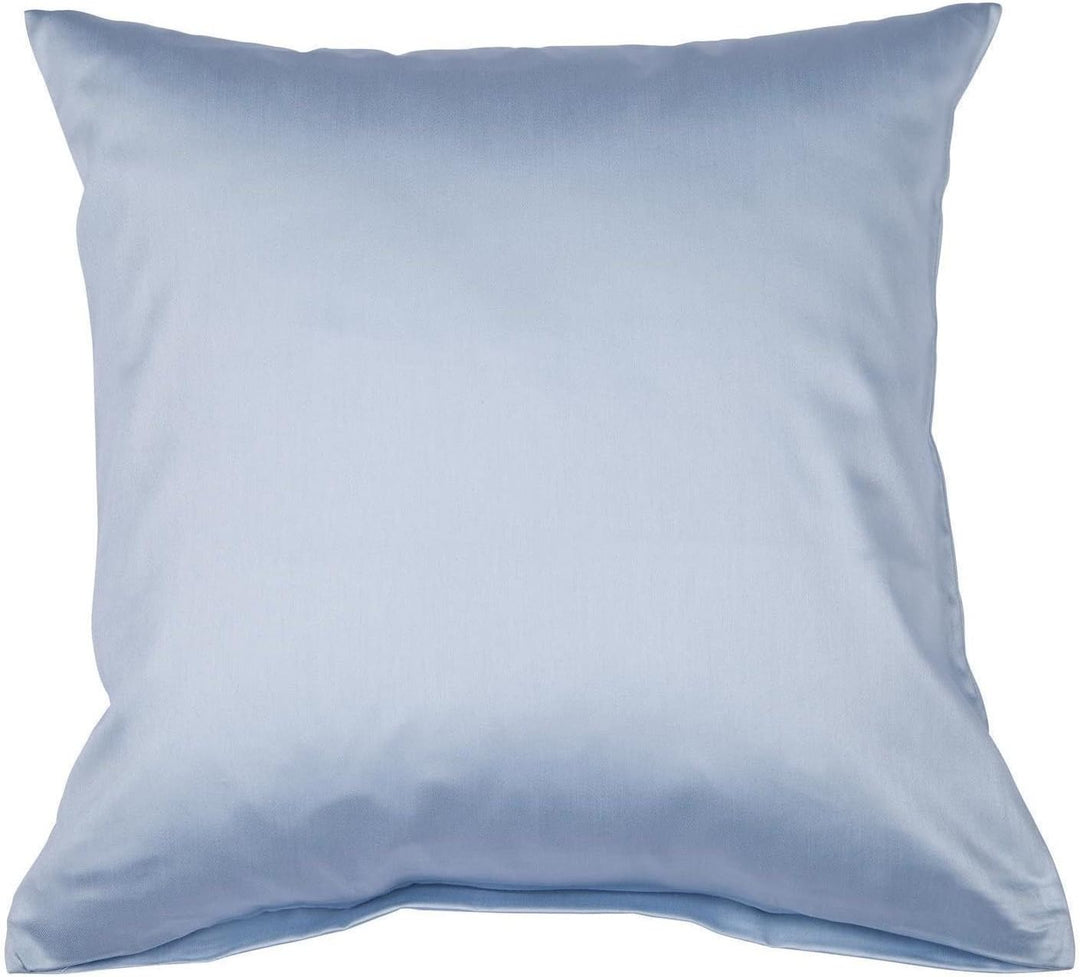 Janine Mako Satin Bettwäsche Uni Colors 155 x 220 cm perlblau 155 cm x 220 cm Perlblau, 155 cm x 220