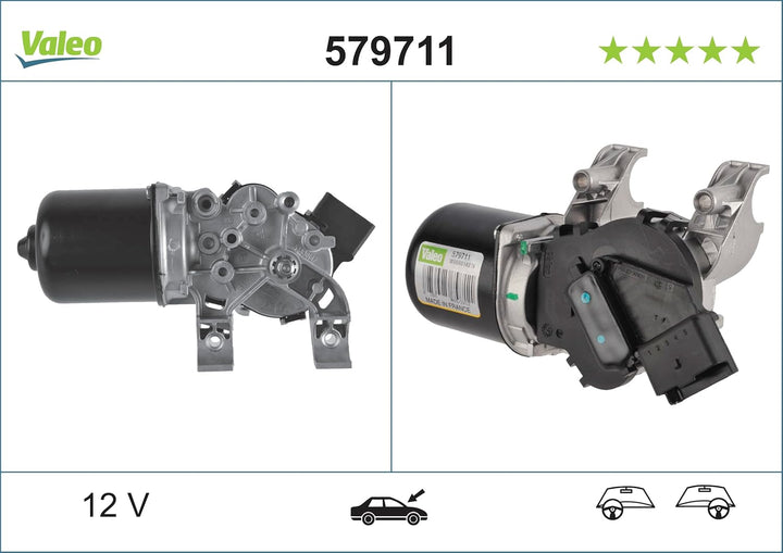 VALEO 579711 Wischermotor VALEO Wischermotor Vorn 579711 RENAULT MɇANE II