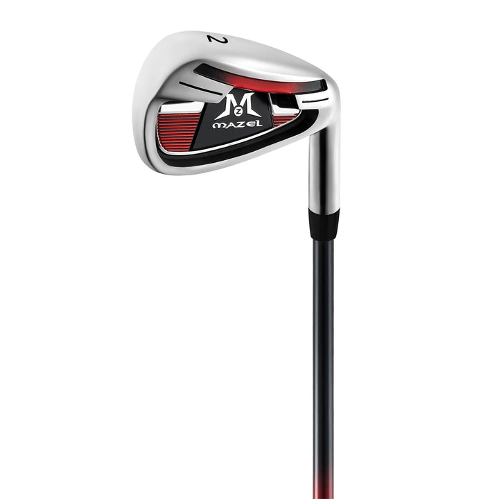 MAZEL WM-X2 Golf Eisen Single1,2,3,4,5,6,7,8,9, P,S, Edelstahl Golf Club Eisen für Männer Rechtshänd