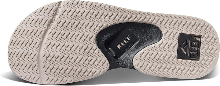 Reef Herren Fanning Zehentrenner 40 EU Black Taupe Fade Cj0393, 40 EU Black Taupe Fade Cj0393
