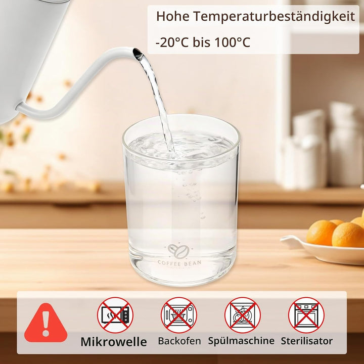 Vakuum Glas Kaffeedose Luftdicht, 1.1L Vakuum Kaffeedose mit Auslassventil und Datumsanzeige, Kaffee