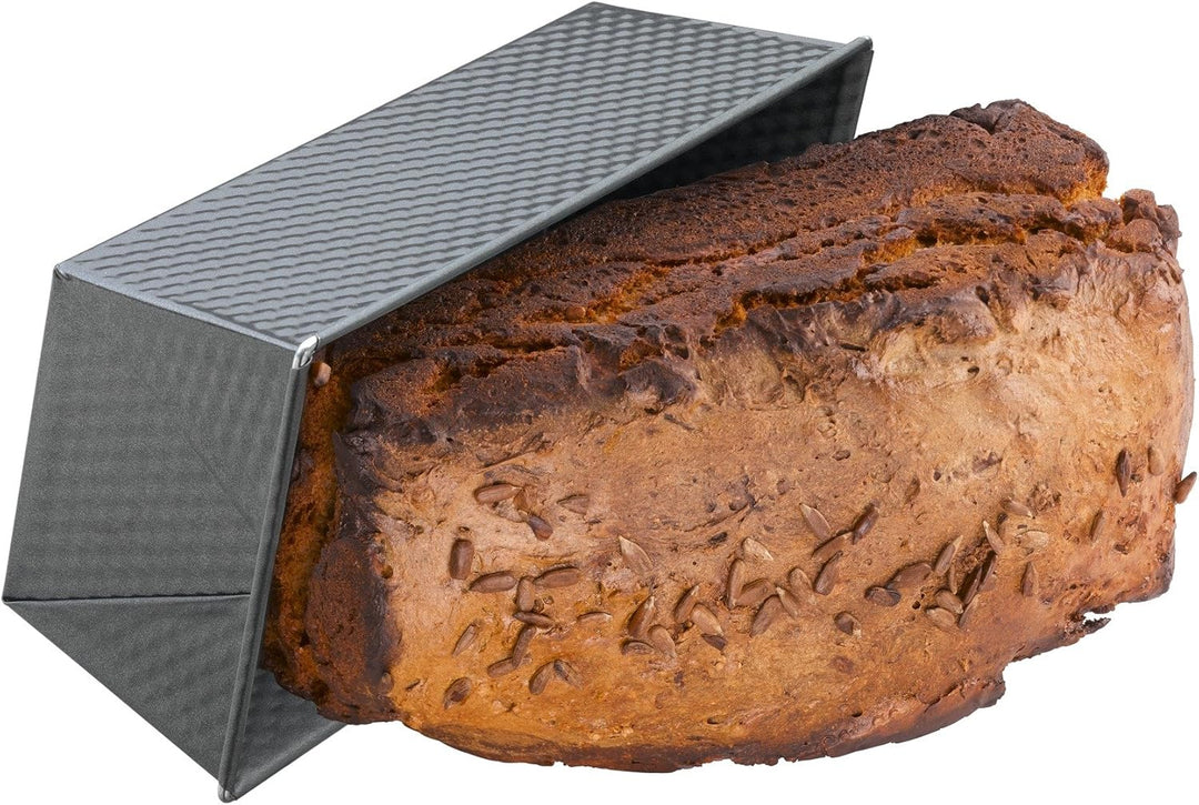 Original Kaiser Brotform 35 cm rechteckig für 1500 g Brote, Kastenform Kuchen Brote, antihaftbeschic