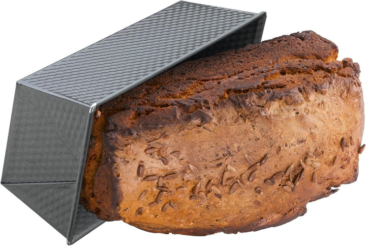 Original Kaiser Brotform 35 cm rechteckig für 1500 g Brote, Kastenform Kuchen Brote, antihaftbeschic