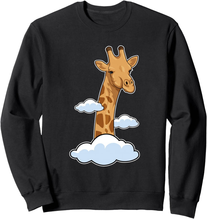 Giraffe Wolken Sweatshirt