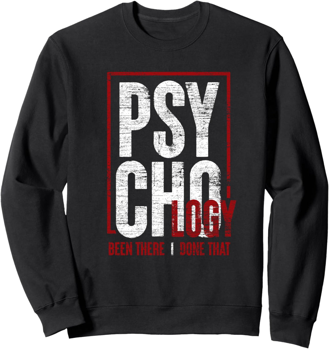 Psychologe Therapeut Psychotherapie Lustiges Psychologie Sweatshirt