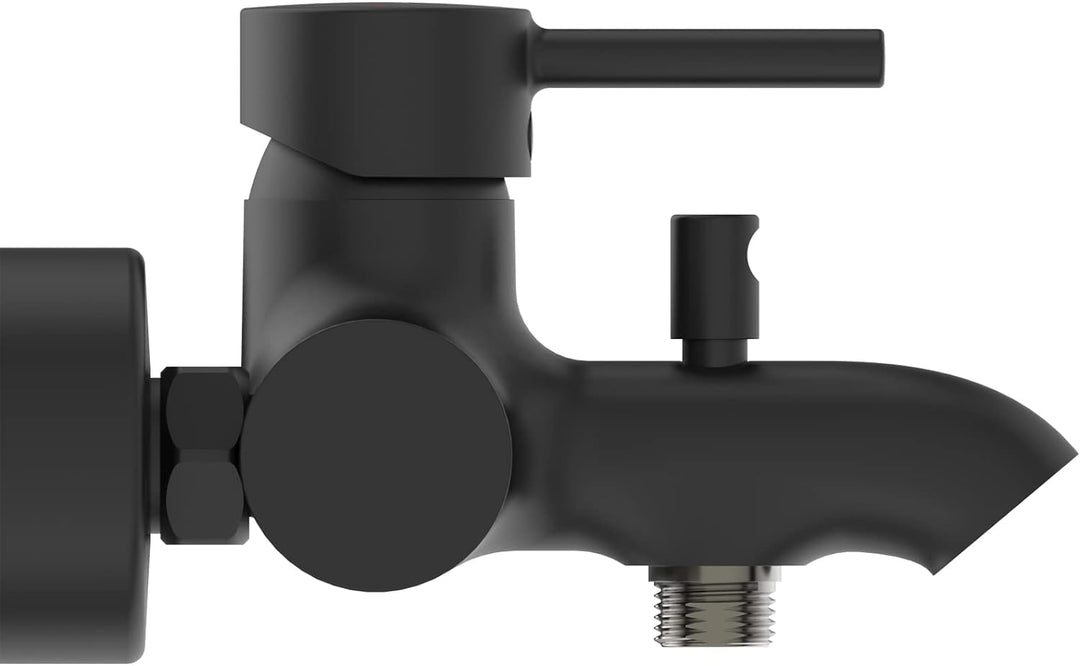 Ideal Standard BC199XG Ceraline Badearmatur Aufputz Silk Black Wanne Aufputz, Silk Black Wanne Aufpu