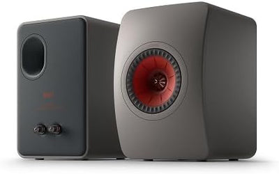 KEF LS50 Meta Regallautsprecher Titanium Grey, Monitorlautsprecher | HiFi | Heimkino | 40-100 Watt T