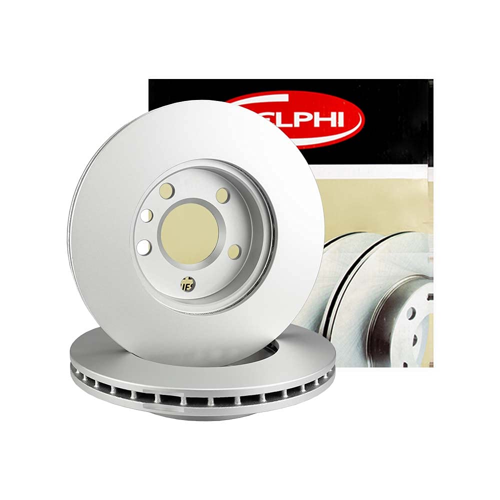 Delphi Bremsscheiben Set Vorne Belüftet Ø 236Mm | 2X Bg4972C