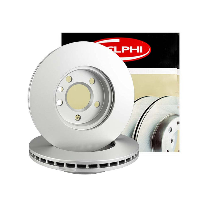 Delphi Bremsscheiben Set Vorne Belüftet Ø 236Mm | 2X Bg4972C
