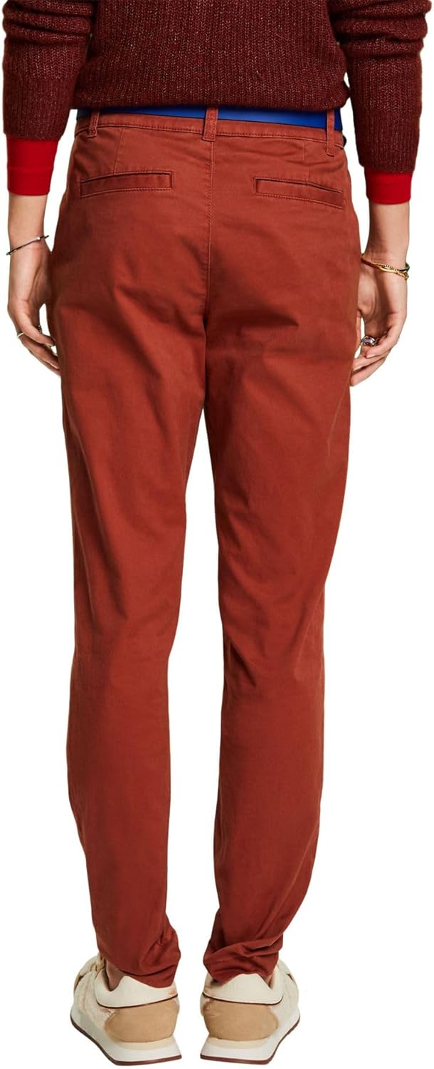 Esprit Damen Sommer Chino Hose 30W / 30L 220/Rust Brown, 30W / 30L 220/Rust Brown