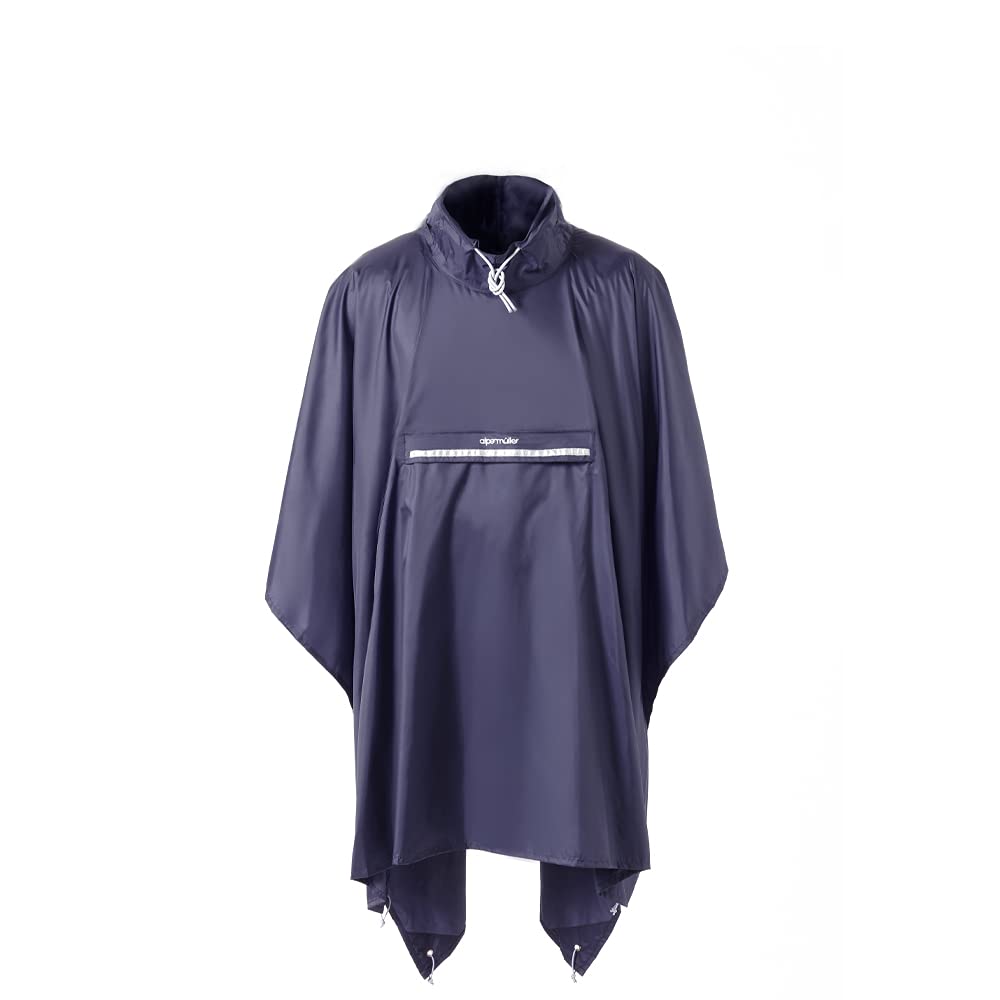 alpenmüller® Regenponcho Fahrrad Damen Herren Regencape | Der Testsieger für Outdoor Ausrüstung + Ca