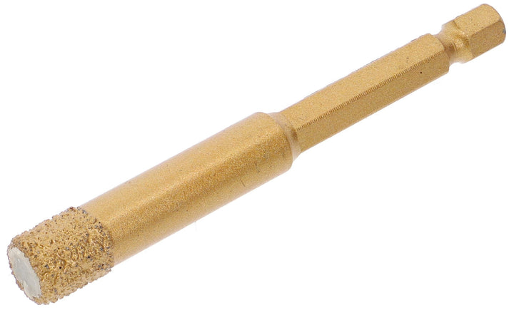 PRODIAMANT Profi Fliesenbohrer Fliese 10 mm x 6Kant Bit Aufnahme Diamantbohrer Winkelschleifer für t