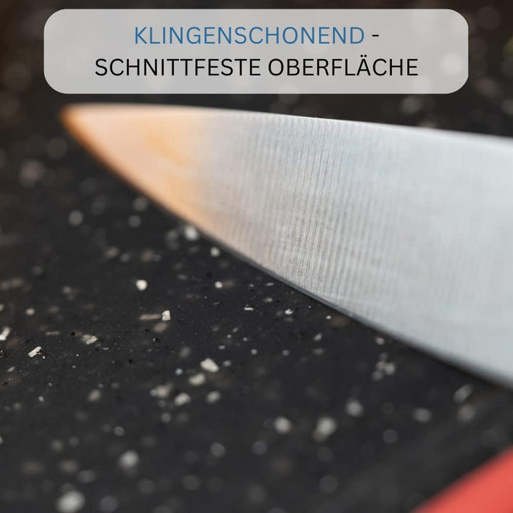 Westmark Schneidbrett, mit Saftrille, rutschfest und klingenschonend, Schneidfläche: 44,5 x 30 cm, G
