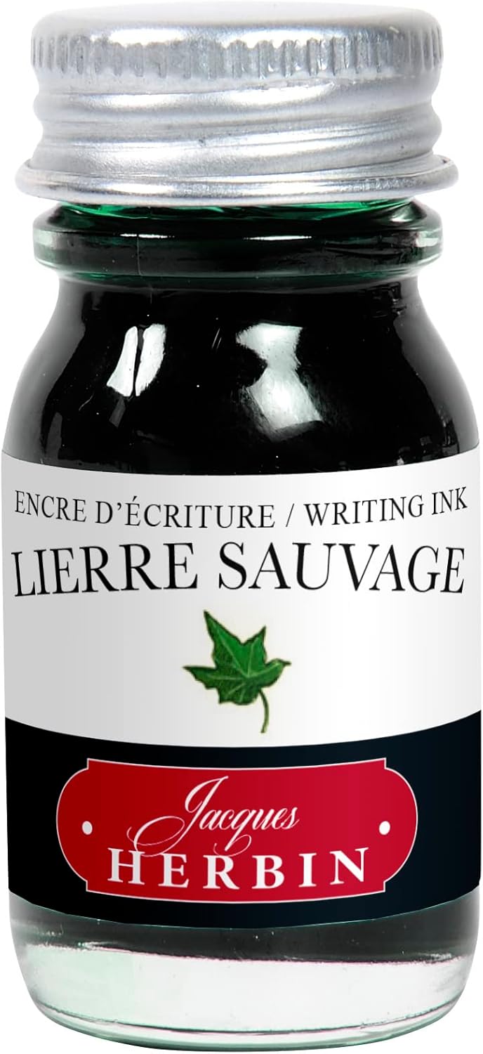 J.Herbin 18501T Tintenset mit 5 Tintenflakons (10ml, ideal für Zeichnen und Kalligraphie, Frühling)