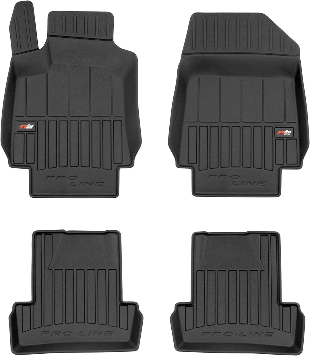 SMK Gummimatten auto fussmatten Satz für Renault Clio III 2005-2012 Erleben Sie einen neuen Standard