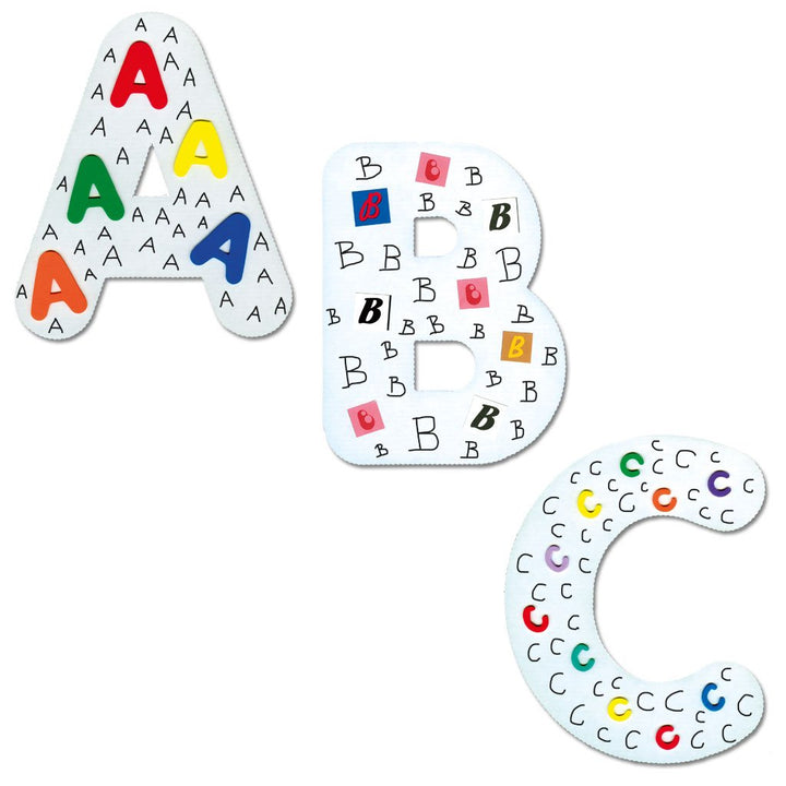 Wiemann Lehrmittel – Riesen-Buchstaben, Bastelbuchstaben aus Pappe, flach, 26 Stück