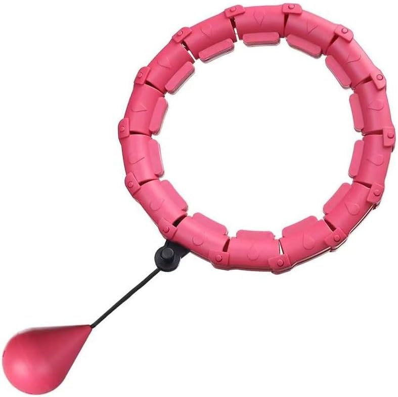 ZOLTA Smart Hula Hoop Reifen für Erwachsene mit Gewichtsball und Noppen - Hula Hoop Reifen mit 24 ve