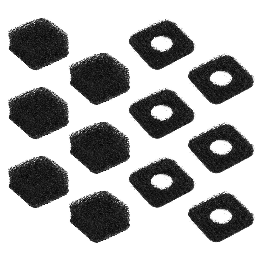 BOXOB 6 Sets Mikrofon Windschutz für Insta 360 X4/X3 Kamera, Anti-Lärm Schwamm Mikrofon Windschutz E
