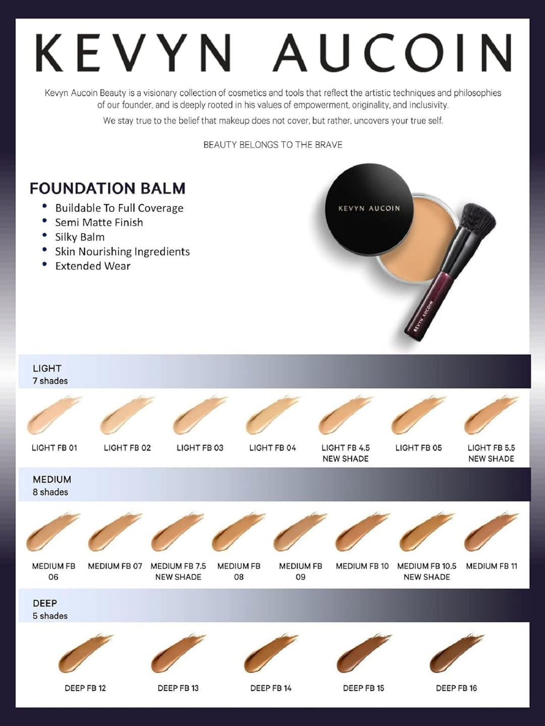 Kevyn Aucoin Foundation Balm – Medium FB10.5 For Women 20 ml Foundation