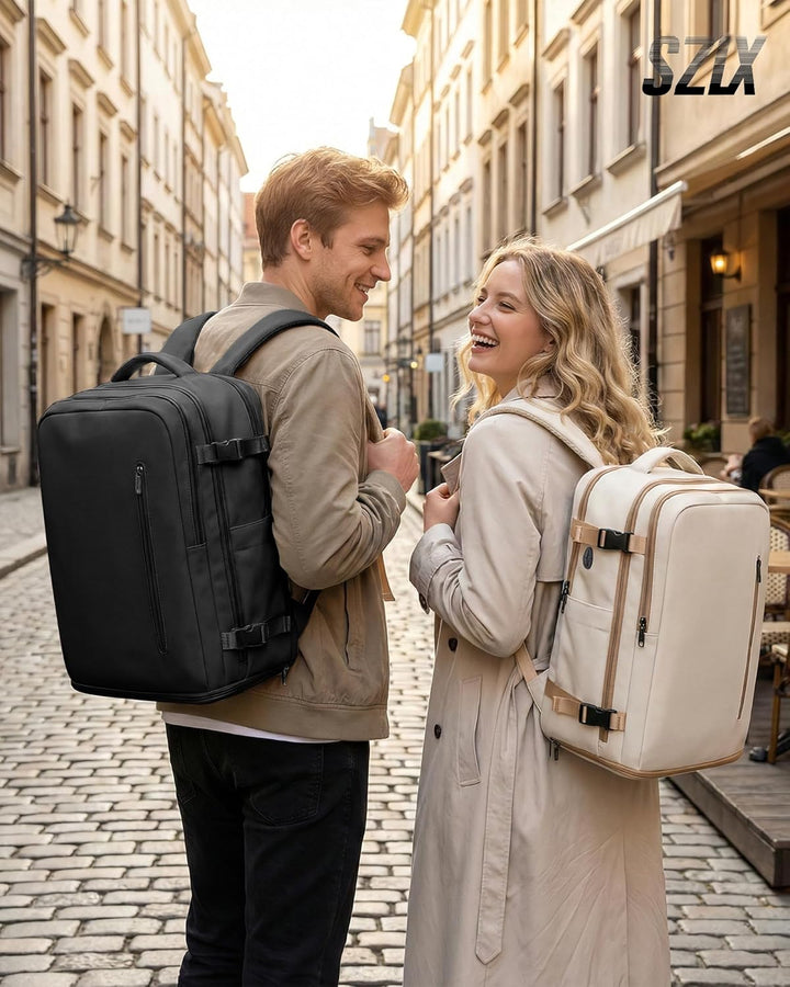 SZLX Rucksack 40x30x20 Wizz air Handgepäck Rucksack für Ryanair Vakuum Reiserucksack Flugzeug Easyje