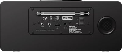 Karcher DAB 9000CDi Internetradio mit CD-Player (DAB+ / UKW-RDS, WLAN & Bluetooth, USB-Anschluss, AU