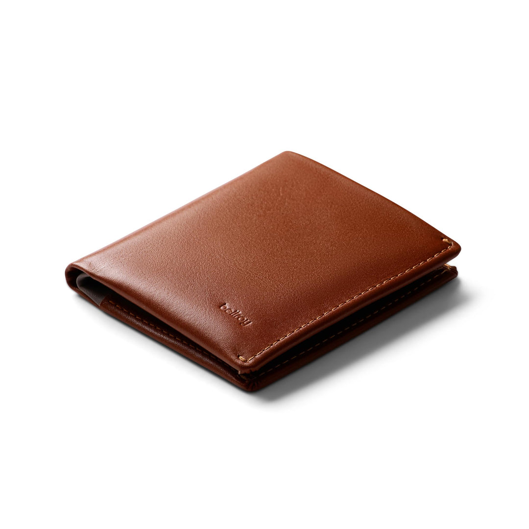 Bellroy Note Sleeve – dünne Lederbörse, mit RFID-Schutz (max. 11 Karten Plus Scheine), Sienna