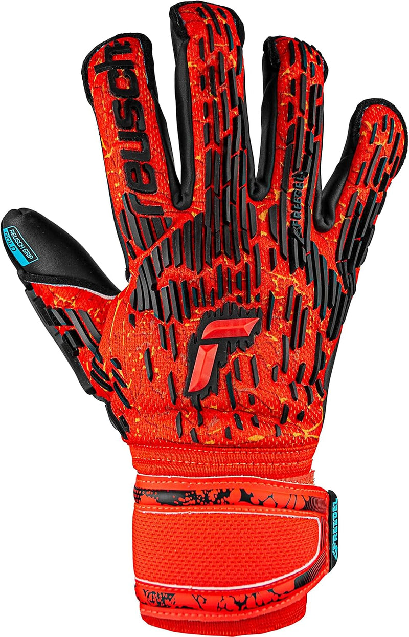 Reusch Unisex – Erwachsene Torwarthandschuhe Attrakt Freegel Gold Evolution Cut mit Hervorragendem G