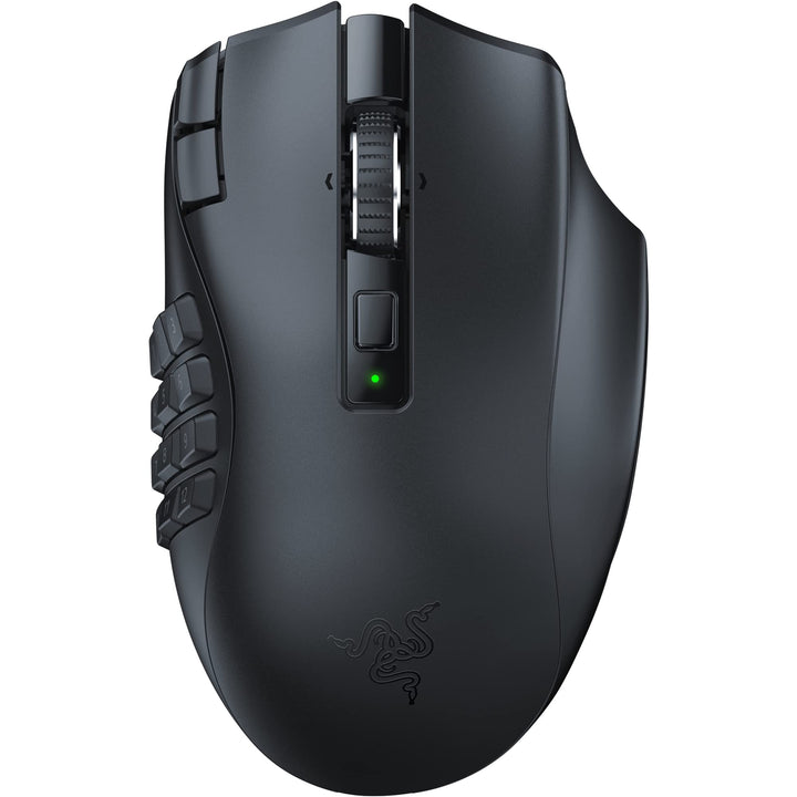 Razer Naga V2 HyperSpeed - Ergonomische Kabellose MMO Gaming Maus (19 Programmierbaren Tasten, Hyper