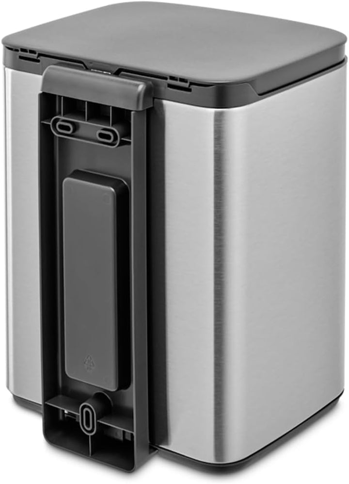 Brabantia - Bo Abfalleimer 7L - Abfalleimer klein & stilvoll - Leicht zu öffnender, sanft schliessen