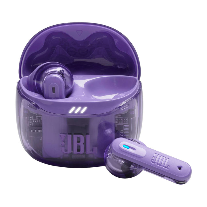 JBL Tune Flex Ghost 2, Kabellose Bluetooth-In-Ear-Ohrhörer mit Noise-Cancelling, 48 h Wiedergabezeit