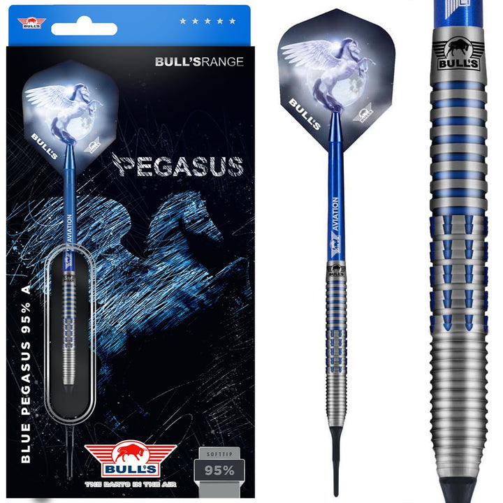Bull's NL - Blue Pegasus Typ A - Softdart 18.0 Gramm, 18.0 Gramm