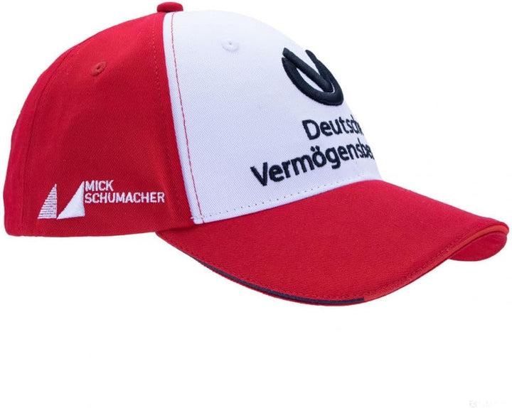 Mick Schumacher Cap Kappe Fanartikel DVAG Rot