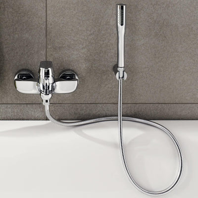 Grohe Eurosmart Cosmopolitan Wannenarmatur chrom 32 832 000; mit Brausegarnitur mit Brausegarnitur S