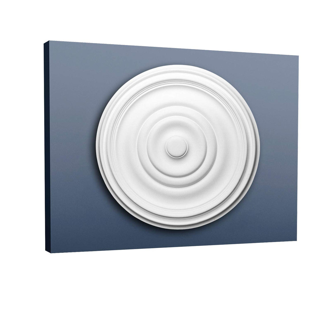 Rosette Stuck Orac Decor R09 LUXXUS Deckenrosette Wand Dekor Stuckrosette classic style Dekor weiss