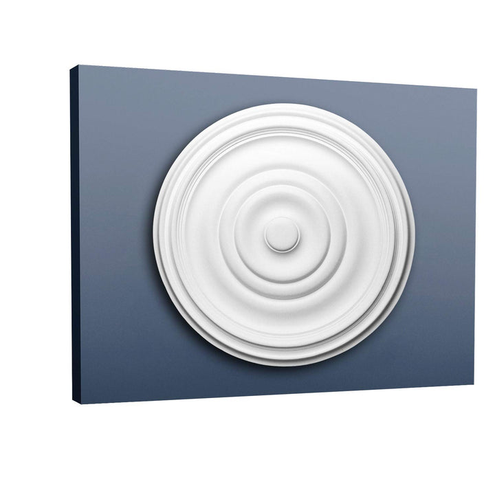 Rosette Stuck Orac Decor R09 LUXXUS Deckenrosette Wand Dekor Stuckrosette classic style Dekor weiss