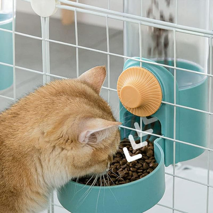 Automatischer Wasserspender für Hunde, Katzenfutterspender Automatischer Kaninchenfutterspender für