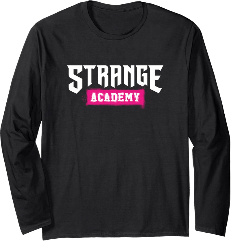 Marvel Strange Academy Logo Langarmshirt