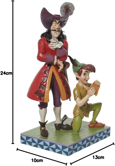 Disney Traditions Figur Peter Pan und Haken