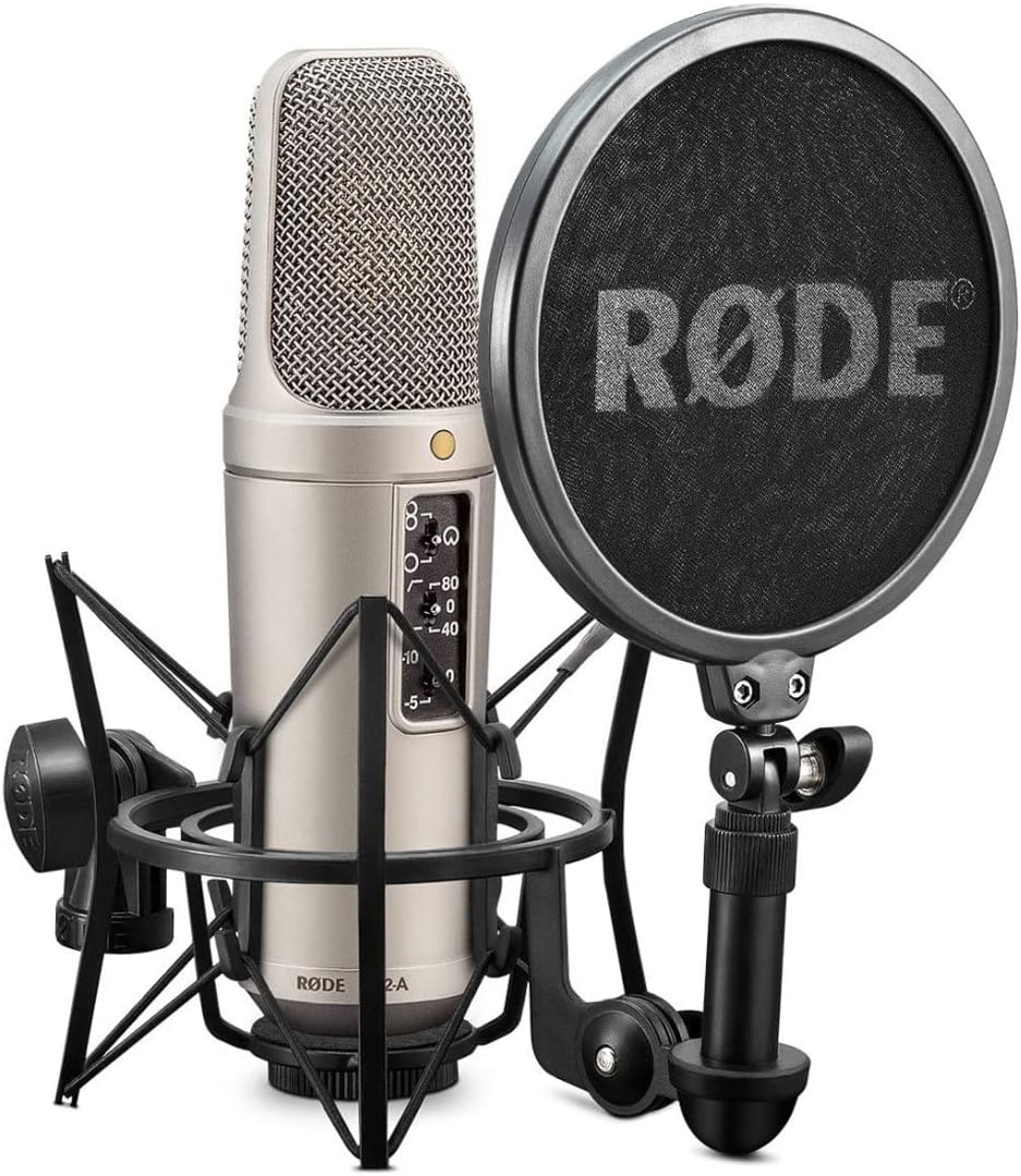 Rode NT2-A Studio-Mikrofon Grossmembran-Kondensatormikrofon + keepdrum Stereo Kopfhörer