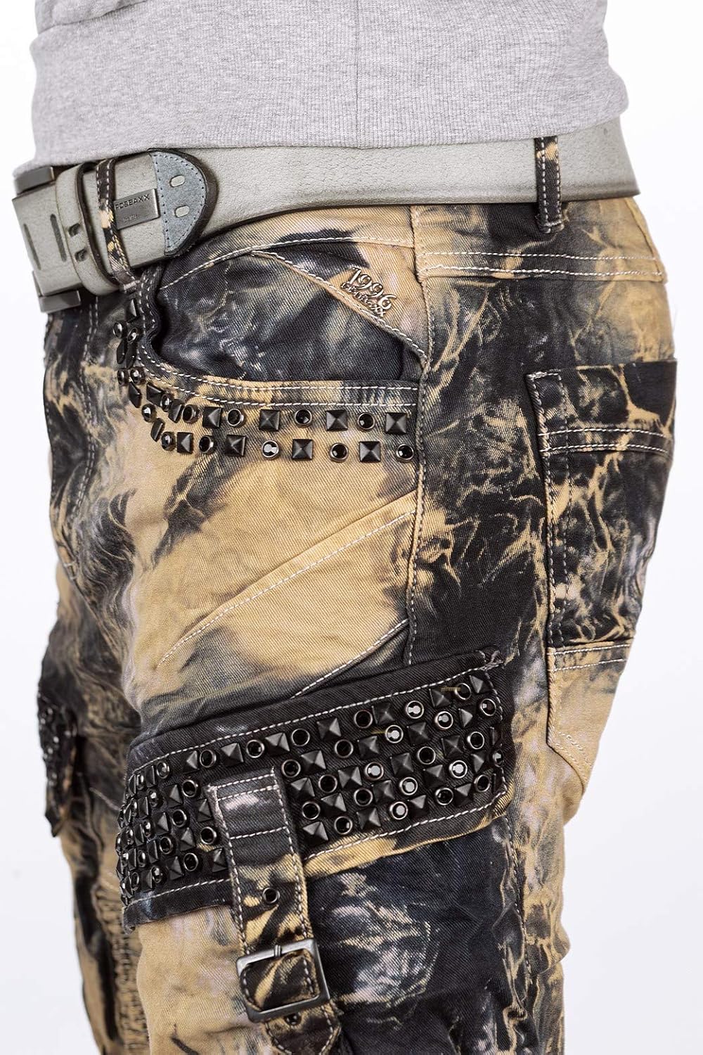 Cipo & Baxx Herren Jeans – Stylische Denim-Mode mit einzigartigem Design, Slim-Fit & Regular-Fit, Bi