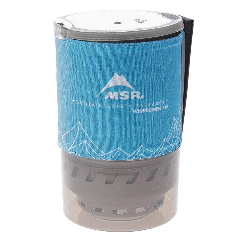 MSR WindBurner Duo Zusatztopf 1,8 Liter - Campingtopf für WindBurner Kochersysteme Blau 1,8 litros,