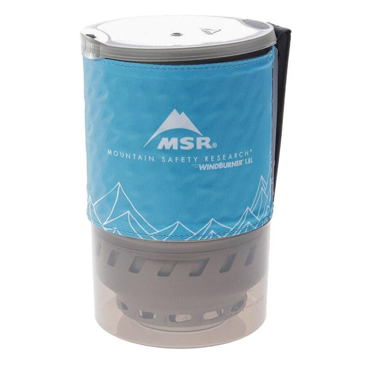 MSR WindBurner Duo Zusatztopf 1,8 Liter - Campingtopf für WindBurner Kochersysteme Blau 1,8 litros,