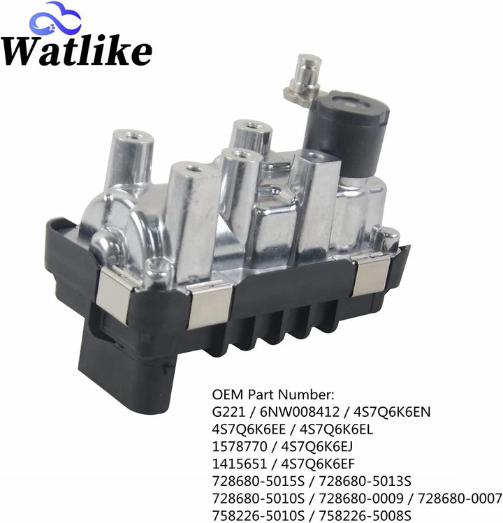 6NW008412 G221 Turbo Elektrischer Stellantrieb kompatibel mit Mon-deo, X-Type 2.0 TDCi 2.2 TDCi 115/
